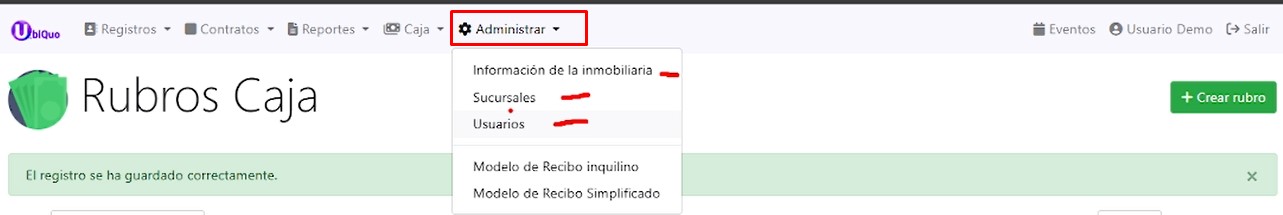 Botón Salir